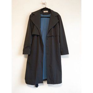 Nicole Bridger Discover Trench Coat- Black